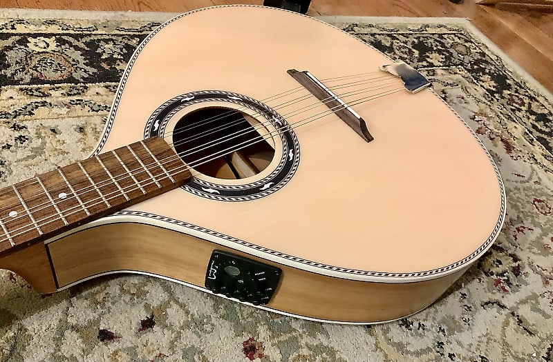 Carvalho PTB308 Irish Bouzouki spruce pickup & case Reverb