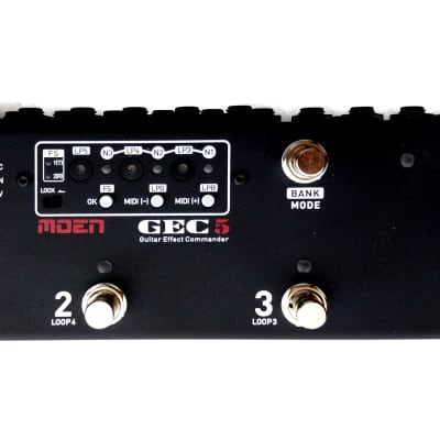 MOEN GEC-5 MIDI Guitar Pedal FX Switcher - 5 Loop Foot Controller Routing System NEW Release! image 2