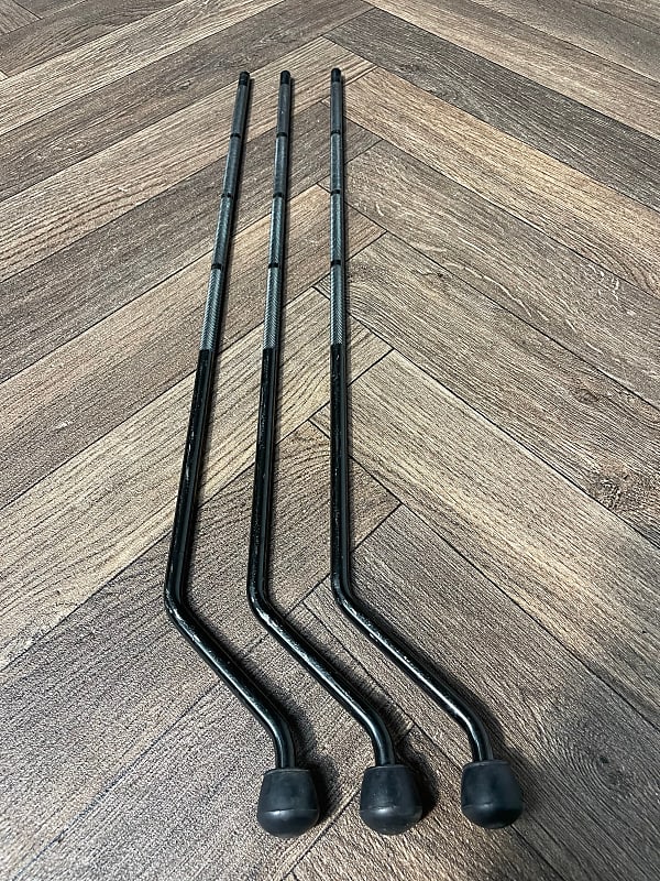 Mapex Black Floor Tom Drum Leg Stands Spares / Hardware x3 Reverb