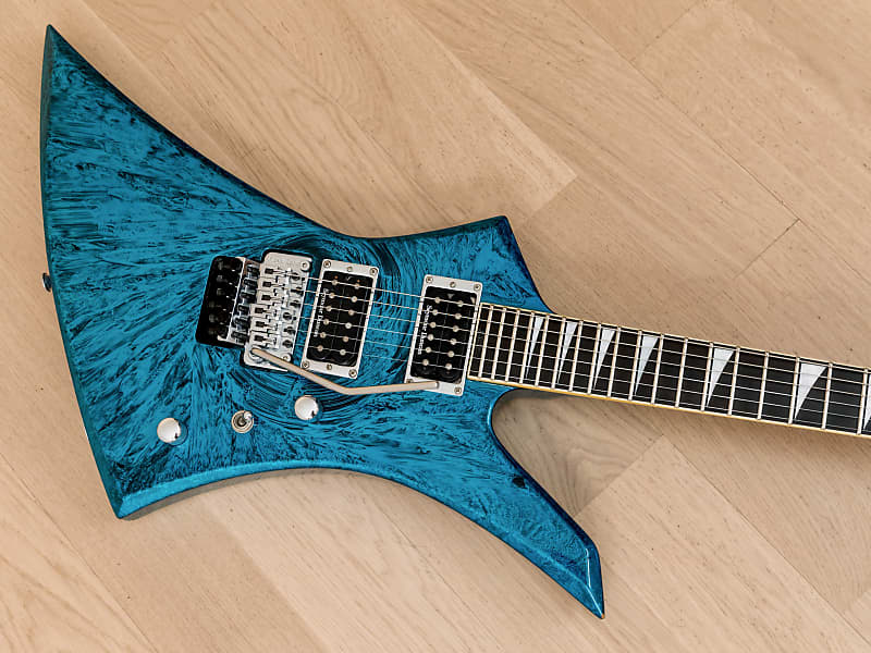 2008 Jackson Stars Kelly KE-TN02 LTD Cobalt Blue Swirl w/ Seymour 