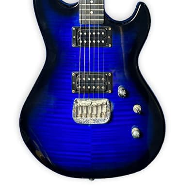 G&L Tribute Series Superhawk Deluxe Jerry Cantrell Signature Guitar with Rosewood Fretboard 2010 - 2019 - Blueburst for sale