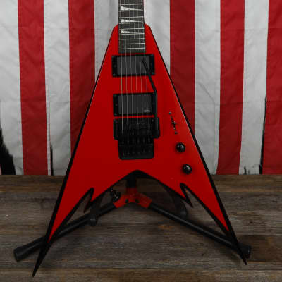 Jackson Stars King V 2008 Metallic red w/ ghost flame | Reverb