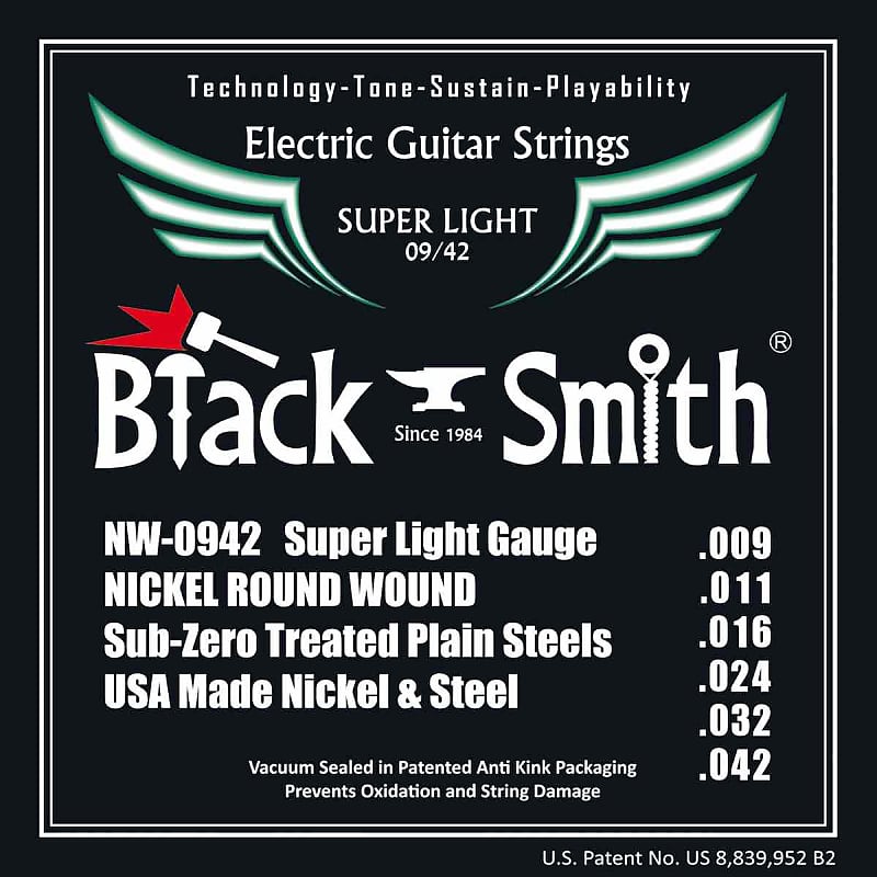 Black Smith NW0942 - Jeu Cordes électriques 9-42 image 1
