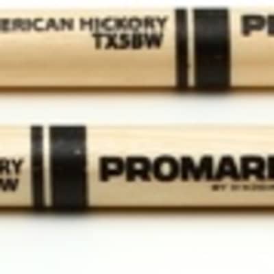 Promark Classic Forward DrumSticks - Hickory - 5B - Wood Tip image 1