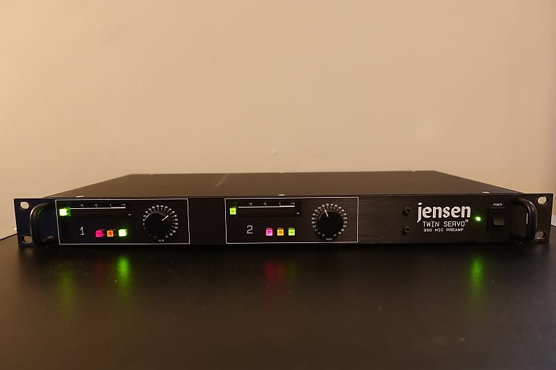 John Hardy 990 twin servo mic preamp Black Reverb