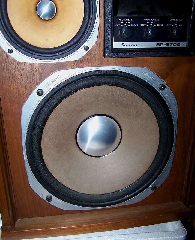 RARE Sansui SP-2700 4 Way Speaker Pair Japan | Reverb
