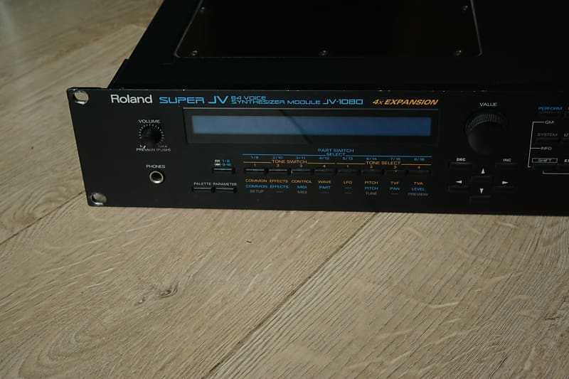 Roland SUPER JV-1080 Bass & Drums 拡張ボード付 Roland SUPER JV-1080 Bass & Drums 拡張ボード付 Roland SUPER JV