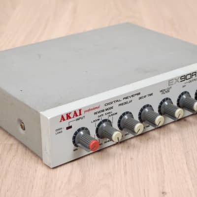 1980s Akai EX90R Digital Reverb Half Rack Effects Unit Japan w