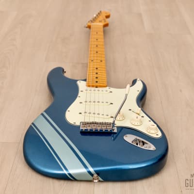 2018 Fender Traditional 50s Stratocaster FSR Lake Placid Blue w/ Competition Stripe & Case, Japan MIJ image 10