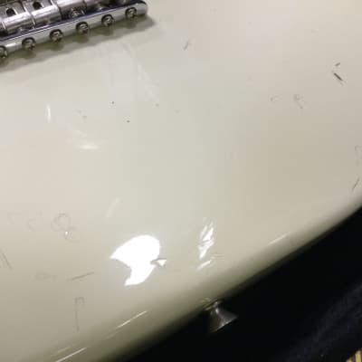 Fender Stratocaster Left Handed Olympic White Electric Guitar Japan MIJ Lefty Bild 8
