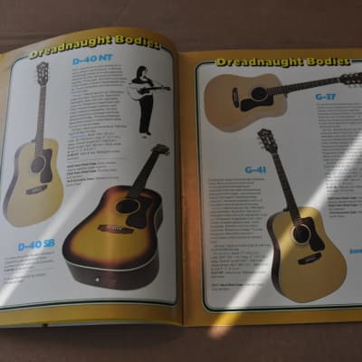 Guild  flat-top and classic guitars vintage catalog booklet brochure. 1976? image 4