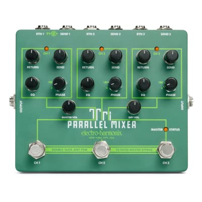 Electro-Harmonix EHX Tri Parallel Mixer Effects Loop Mixer / Switcher Pedal image 1