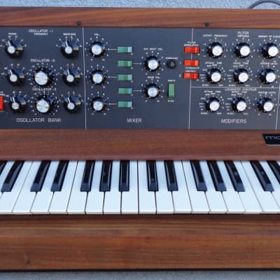 Moog muSonics Minimoog - Pro-Serviced w/Restoration - Original Model D - 1971 image 1