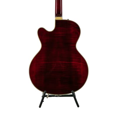 Epiphone Emperor Swingster Hollowbody Electric Guitar, RW FB, Wine Red (NOS), 18012302994 image 5