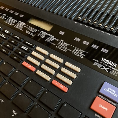 Yamaha RX5 12-bit drum machine + voice cartridge