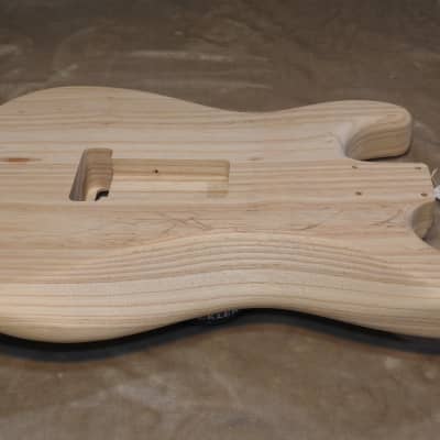 Unfinished Allparts SBAO 1 Piece Swamp Ash Stratocaster Body 4 Pounds 6.5 Ounces! image 11