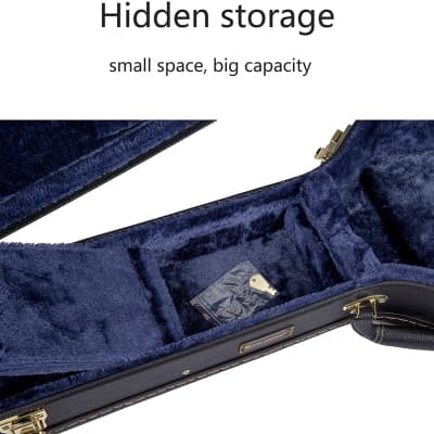 Crossrock Electric Bass Guitar Hard Case fits Fender Precision Bass image 4