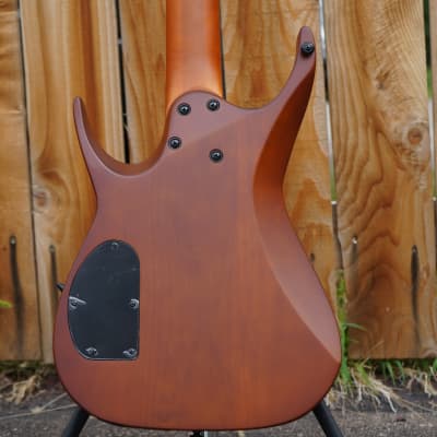 Dean EXILE Select-7 Multiscale Kahler Burl Maple 7-String Electric Guitar w/ Case image 8
