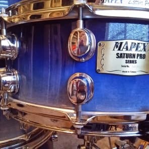 Mapex Saturn Series  Blue Fade Set (without Bass Drum) 4 toms, 1 snare image 5