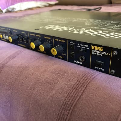 Korg SDD-3000 Digital Delay 1980s - Black image 2
