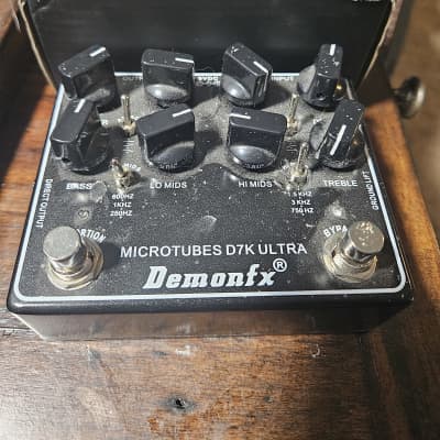 Demon FX Microtubes D7K Ultra V2 Bass Preamp Pedal | Reverb