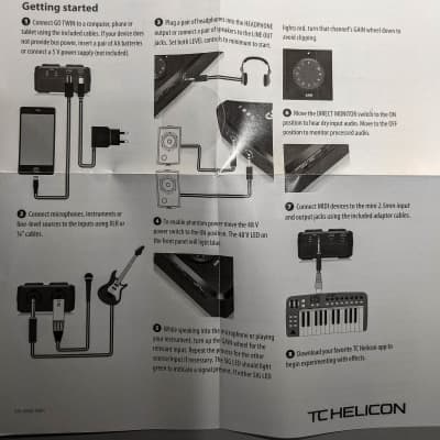 TC Helicon GO TWIN Portable USB Audio Interface -FREE SHIP! image 10