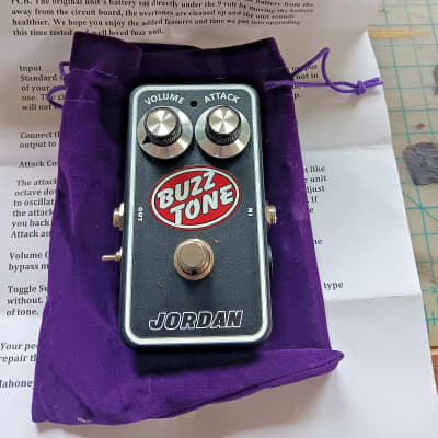 Mahoney Guitar Gear Jordan Buzz Tone fuzz pedal image 1