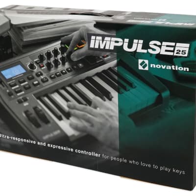 Novation IMPULSE 25 Ableton Live 25-Key MIDI USB Keyboard Controller image 10
