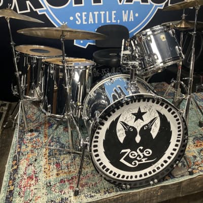 Steve Gorman's Black Crowes/Jimmy Page Tour, Ludwig Classic Series 4-Piece Drum Set, Signed!! image 1