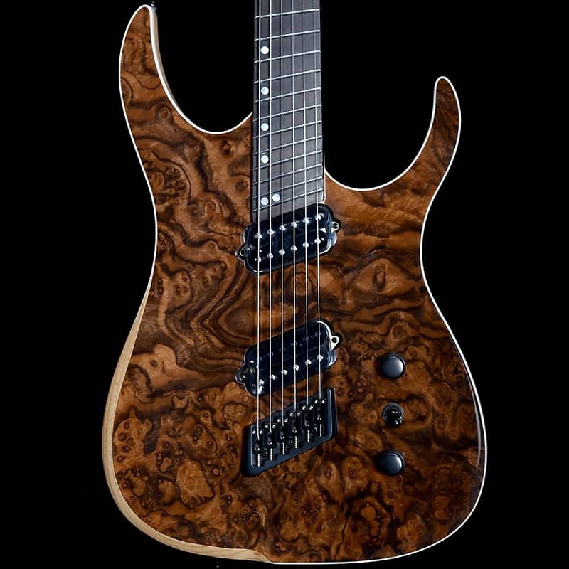 Ormsby Run 5 Hype GTR 6-String Multi-Scale Electric Guitar in Walnut