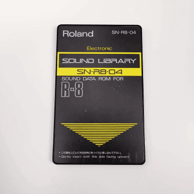 パーカッション・打楽器 Roland R8 electronic Sound Card SN-R8-04 Roland R-8 SN-R8-04 Electronic - YouTube