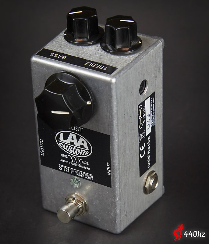 低価定番人気LAA-custom ST81 CLASS A POWER BOOST ギター