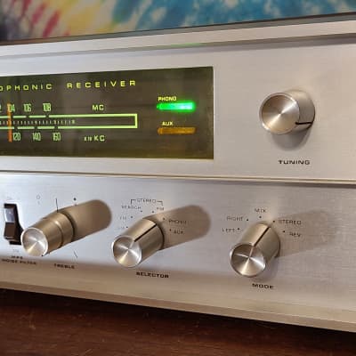 Fully Restored Lafayette LR-400 Stereo AM/FM/MPX All Tube Receiver & Matching Lafayette Speakers! image 7