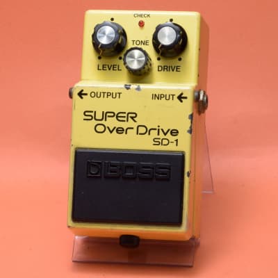 Boss SD-1 Super Overdrive 1981 - 1988 Made In Japan | Reverb