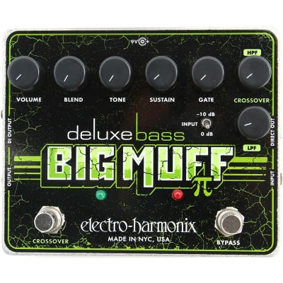 Electro-Harmonix Deluxe Bass Big Muff Pi Distortion Sustainer Pedal for sale