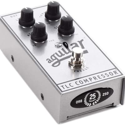 Aguilar TLC Bass Compressor 25th Anniversary Silver | Reverb