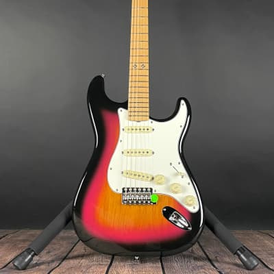 Fender Steve Lacy People Pleaser Stratocaster, Maple Fingerboard- Chaos Burst (SL000253) image 13