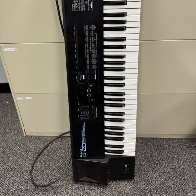 Roland D-20 61-Key Multi-Timbral Linear Synthesizer / Multitrack Sequencer 1988 - 1992 - Black