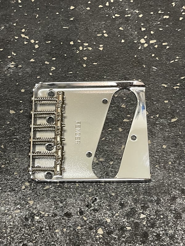 Power Bridge Tele Bridge Plate & 6-Saddle Bridge For Bigsby