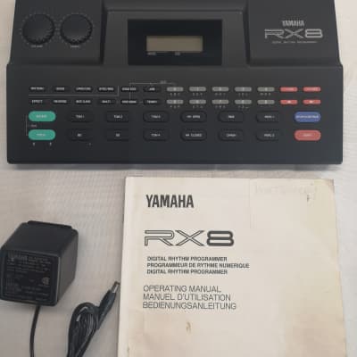 Yamaha RX8 DIGITAL RHYTHM PROGRAMMER 1980-1990 - Black