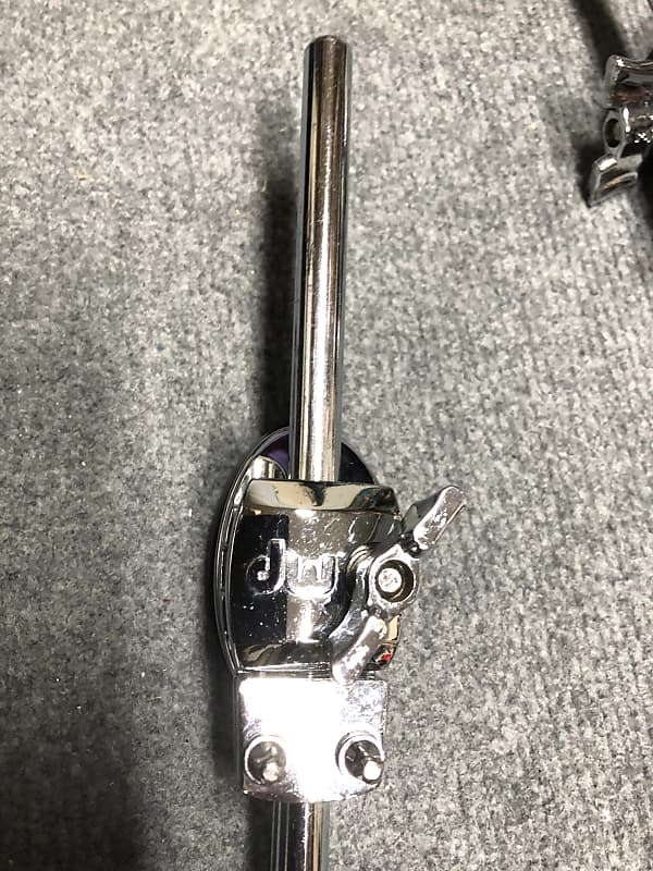 3 DW 21" Chrome Floor Tom Legs, Brackets and Memory Locks Reverb