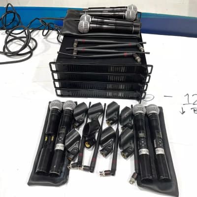 Shure UR4D+ Dual Wireless Receiver W/(2)URUR2 Handheld Transmitters #2416 (One)THS image 16