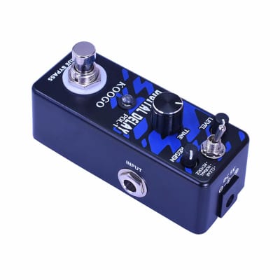 Koogo Digital Delay Effect Pedal for Guitar or Bass Echo with 3 Modes Clear Normal Reverse image 3