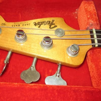 1963 Fender Jazz Bass Sunburst w Original Case Blue Oyster Cult image 8