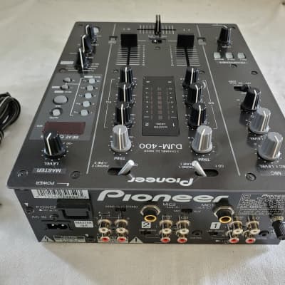 Pioneer DJM-400 Two Channel DJ Mixer - Good Used Condition - Quick Shipping image 3