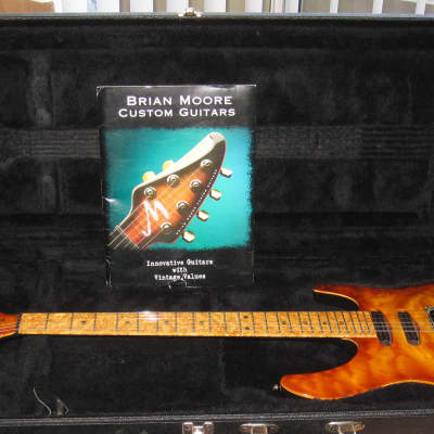 Brian Moore MC/1 composite carbon fiberglass guitar trem seymour duncan graphite monocoque modulus image 1
