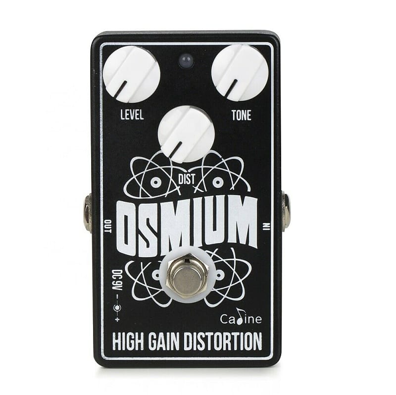 Caline CP-501 "OSMIUM" High Gain Distortion Guitar Effect Pedal image 1