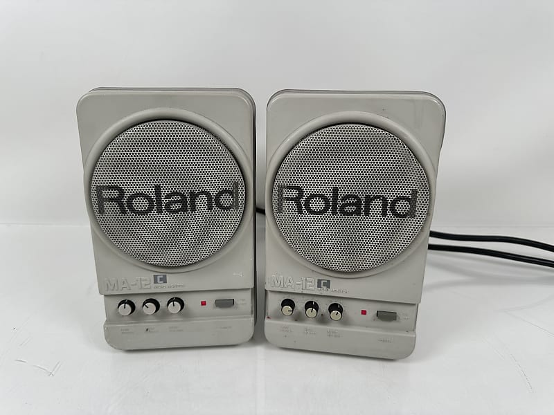 Roland MA-12CU MICRO MONITOR 2台1組 BOSS MA-12 アンプ内蔵モニター