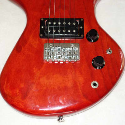Vintage 1980s Quest by Vantage (Matsumoku MIJ) Mini Travel Guitar w/Custom USA Body, Coil-Splitting! image 12