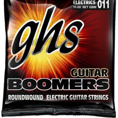 GHS Boomers Medium Electric Guitar Strings .011-.050